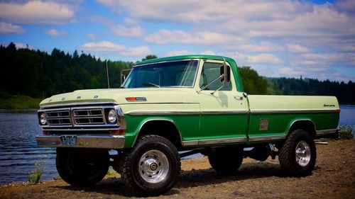 1971 ford f250 4x4 sport custom pickup full restoration amazing conditon