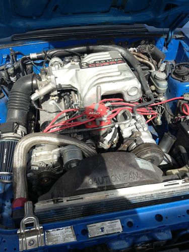 Sweet project car! 1989 ford mustang gt convertible 2-door 5.0l. lots of extras!