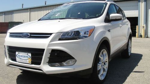 2013 ford escape storm damaged