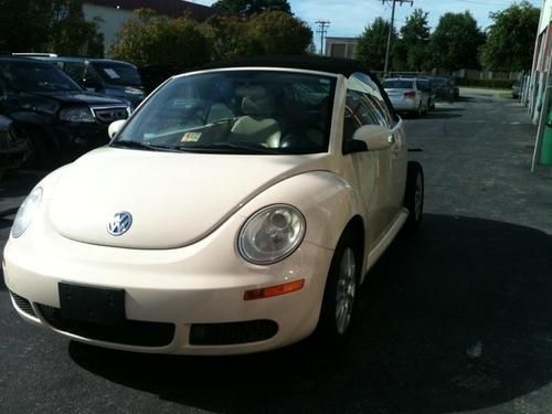 2008 volkswagon beetle convertible