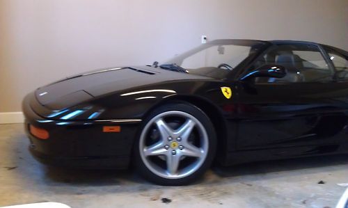 355 gts black/black, std,  mint condition