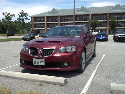 2009 pontiac g8 gt sedan 4-door 6.0l