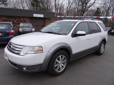 3.5l crossover awd alloy wheels third row leather loaded 6 passenger white suv
