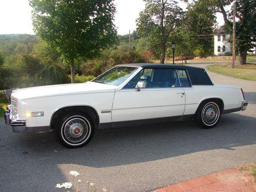 1983 cadillac eldorado base coupe 2-door 4.1l