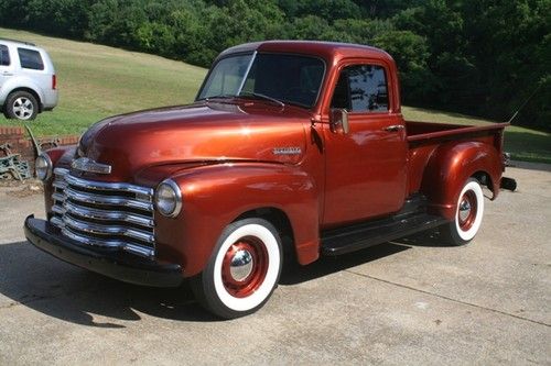 1952 chevy truck 3100 frame off restoration no reserve!