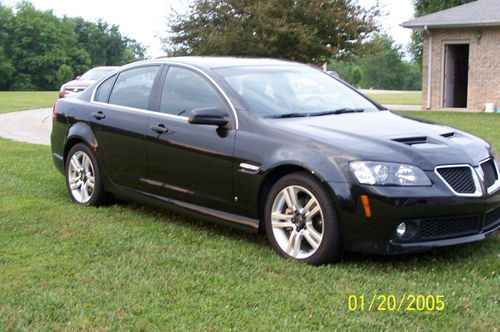 2009 pontiac g8 base sedan 4-door 3.6l