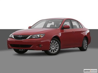 2008 subaru impreza 2.5i sedan 4-door 2.5l