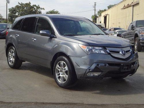 2008 acura mdx w/ tech package damaged salvage runs! cooling good wont last l@@k