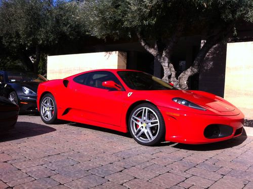 2005 ferrari f430 red/tan f1 excellent condition