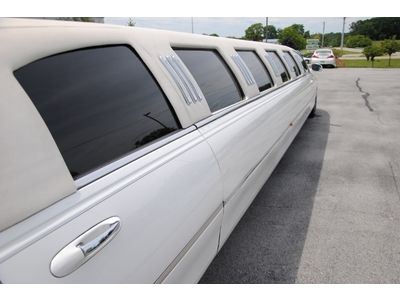 LIMO, LIMOUSINE, LINCOLN, TOWN CAR, 2003, SUPER STRETCH, LUXURY, MEGA, WHITE, US $29,500.00, image 7