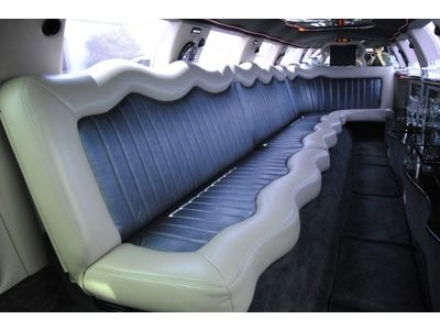 LIMO, LIMOUSINE, LINCOLN, TOWN CAR, 2003, SUPER STRETCH, LUXURY, MEGA, WHITE, US $29,500.00, image 14