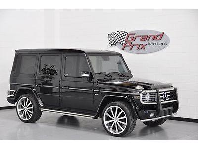 2003 mercedes-benz g500 suv 4d low 54k miles nav grill guards 22s loaded
