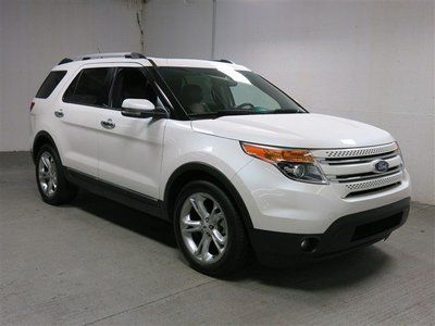 2012 ford explorer limited 3.5l v6 one owner navigation local trade warranty