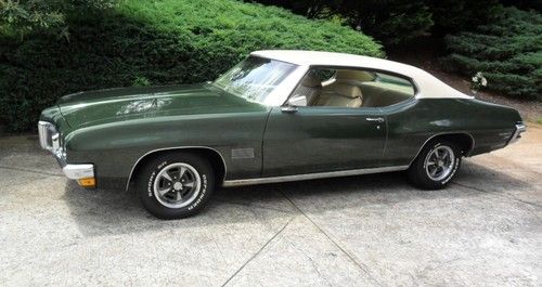1970 pontiac lemans sport coupe phs documented 2 owner gto jr. muscle car