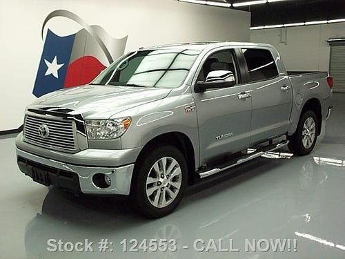 2012 toyota tundra platinum crewmax sunroof nav 20's 4k texas direct auto