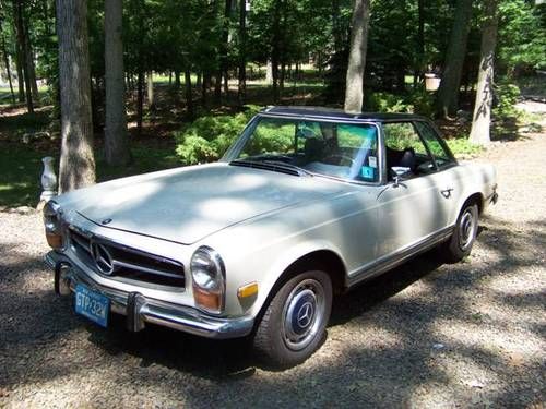 1970 mercedes-benz 280sl convertible. gorgeous!