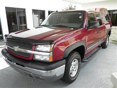 2004 z71 5.3l auto  x-cab one-owner low miles 4x4