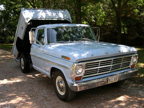 1969 ford f250 original 71,000 miles dump bed