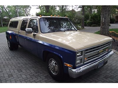 1985 chevrolet silverado 3500 c30 crewcab