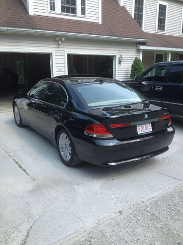 2002 bmw 745i base sedan 4-door 4.4l