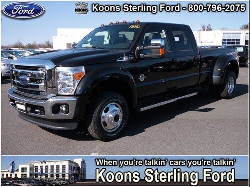 New~lariat dually diesel~leather~navigation~moonroof~ultimate &amp; chrome pkg!