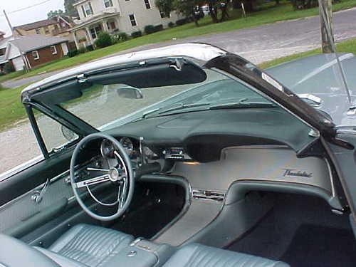1962   FORD   THUNDERBIRD   CONVERTIBLE  LOW   MILES, US $44,500.00, image 17