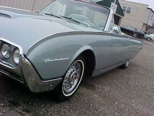1962   FORD   THUNDERBIRD   CONVERTIBLE  LOW   MILES, US $44,500.00, image 22