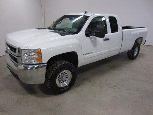 08 chevy silverado 2500 hd 6.0l v8 ext cab long bed 4x4 wy/co owned 80+ pics
