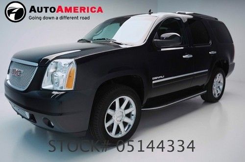 31k mi gmc denali nav roof entertainment buckets leather autoamerica