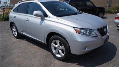 2010 lexus rx350 awd silver leather rear view camera premium pkg only 17k miles