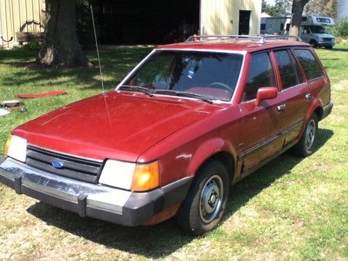 1986 ford escort l wagon diesel 2.0l mazda diesel