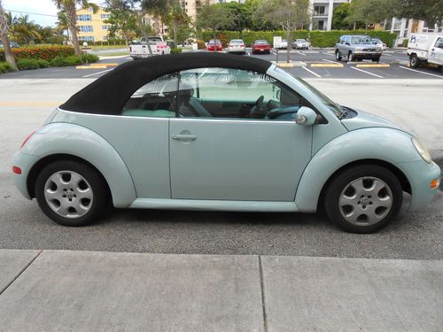 2003 volkswagen beetle gl convertible 2-door 2.0l