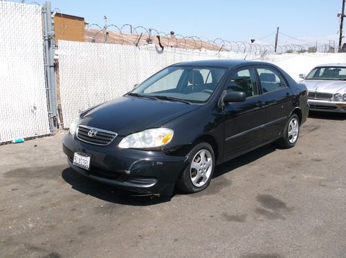 2005 toyota corolla, no reserve