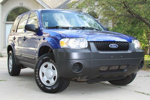 2005 ford escape xls 5 speed manual moonroof towing package