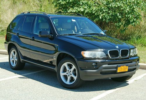 2001 bmw x5 3.0i sport utility 4-door 3.0l