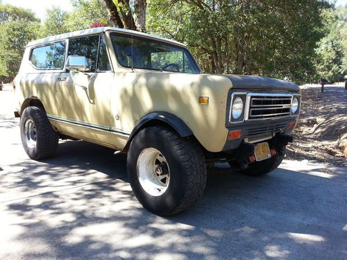 1977 international scout ii 4x4 built 440 v8 no reserve