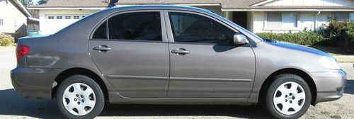2004 toyota corolla ce sedan 4-door 1.8l 5 speed
