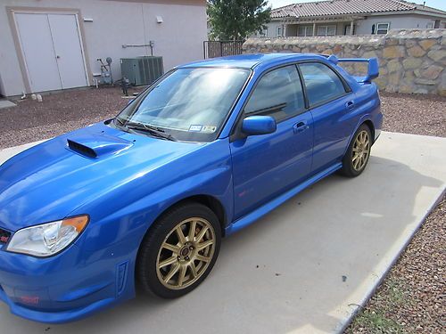 2007 subaru impreza wrx sti sedan 4-door 2.5l