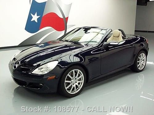 2006 mercedes-benz slk350 roadster automatic only 55k texas direct auto