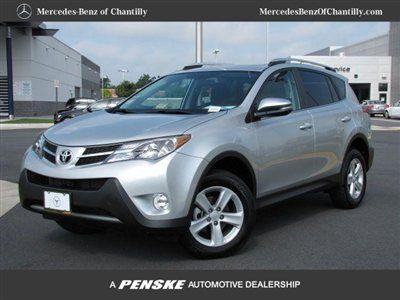 2013 toyota rav4 xle 4wd*nav*1k mls*1owner*local trade*backup cam*leather*clean