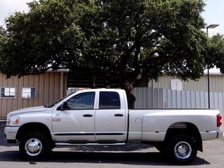 2007 silver slt dually 5.9l 4x4 lifted drw cummins diesel sirius 6-speed manual