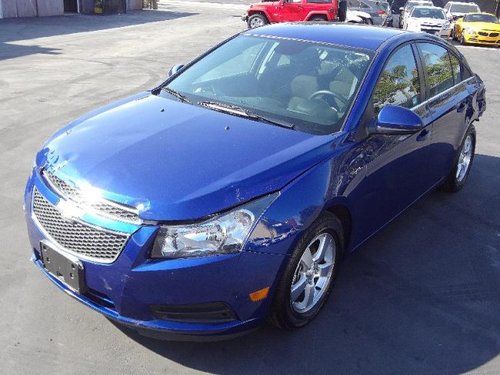 2013 chevrolet cruze salvage repairable rebuilder only 10k miles runs!!!