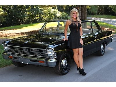 1967 chevy nova v8 auto original interior super solid