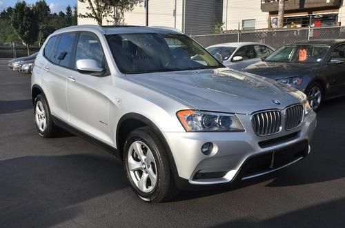 2012 bmw x3 xdrive28i sport 3.0l navigation camera pano leather no reserve