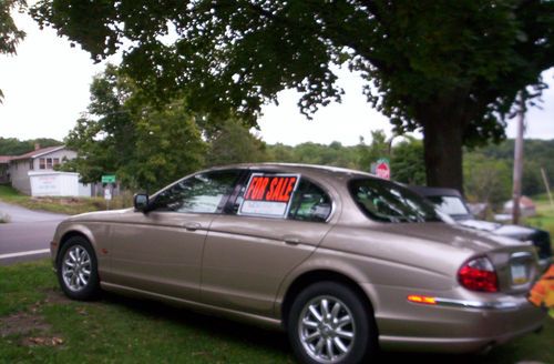 2001 jaguar s-type base sedan 4-door 4.0l