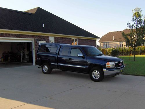 2002 gmc sierra 1500 sle extended cab pickup 4-door 4.8l