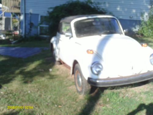 Volkswagen convertible  beetle 1978