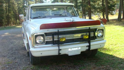 1970 chevrolet c10 pickup 350 1/2 ton truck long box