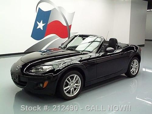 2010 mazda mx-5 miata sport convertible 5-speed 30k mi texas direct auto