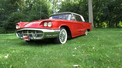 1960 ford thunderbird "golde" edition, 352ci, rare sunroof model, restored